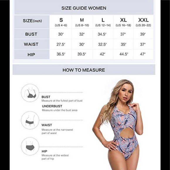 High Waisted Printing Halter Beach Swimsuit - Picture 4 of 4